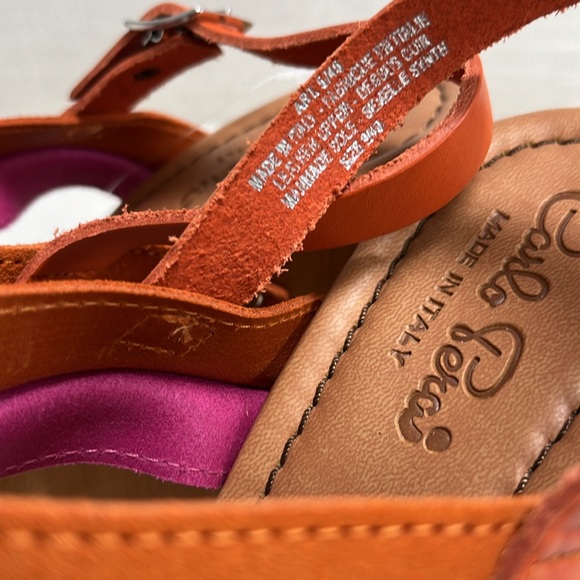 Suede wedge platform sandals - Picture 8 of 8